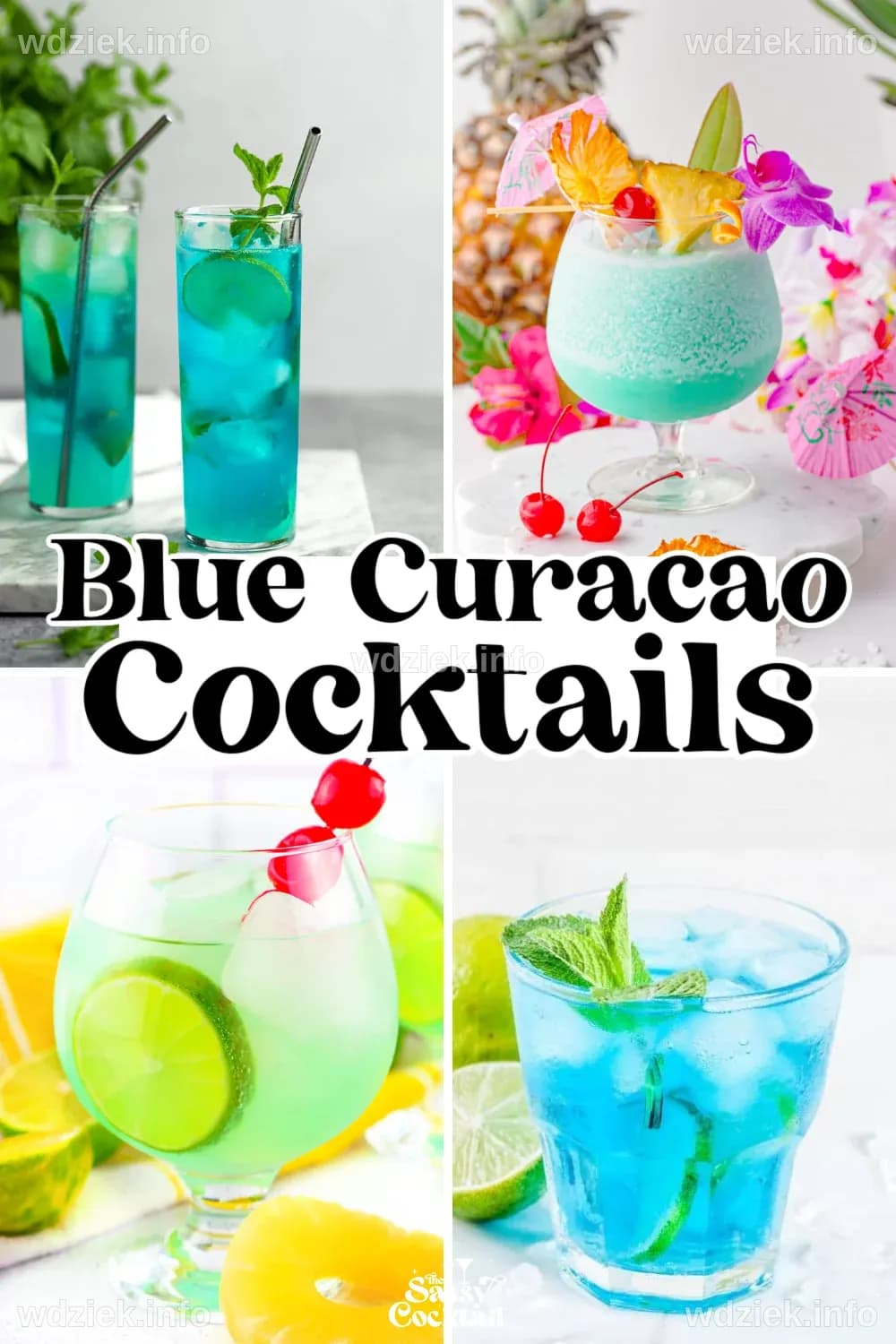 5 najlepszych drinków z blue curacao do spróbowania