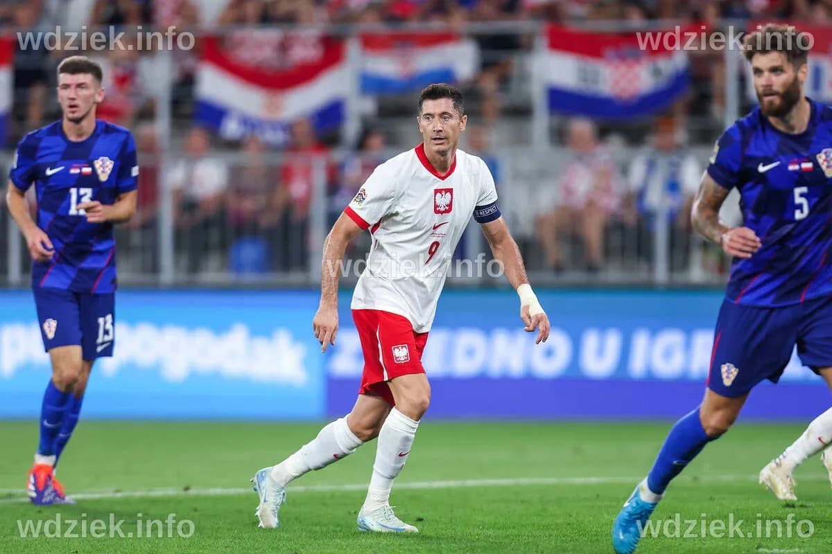 Sześć goli i czerwona kartka. Szalony mecz Polski z Chorwacją