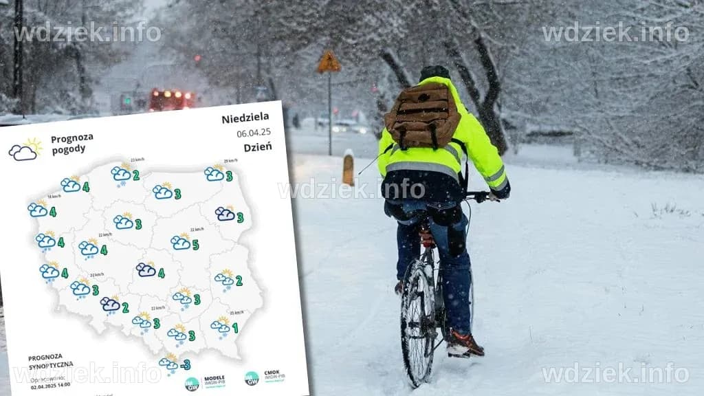 Pogoda na weekend: Śnieg i mroźne temperatury w Polsce