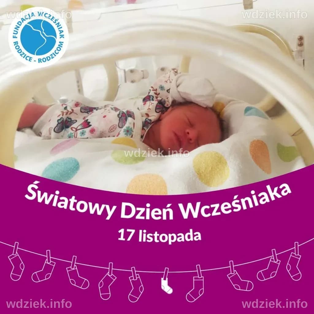 Światowy Dzień Wcześniaka 2023 - Fundacja Wcześniak Rodzice-Rodzicom