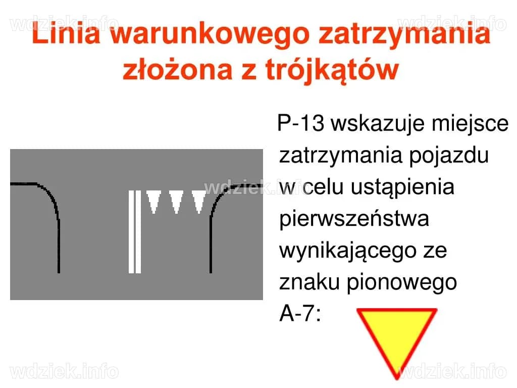 Linia Warunkowego Zatrzymania – Kluczowe Informacje i Przepisy