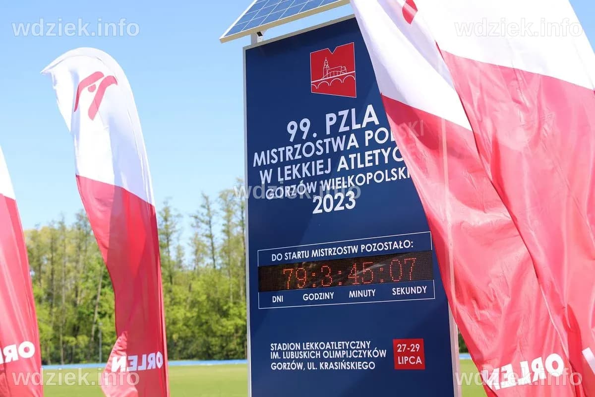 Najlepsi lekkoatleci w Polsce wystartują na nowym stadionie w Gorzowie ...