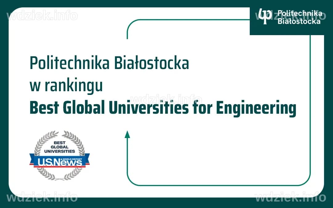 Politechnika Białostocka w U.S. News Best Global Universities ...